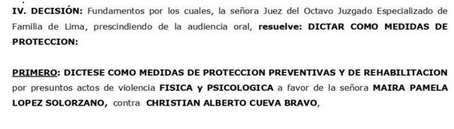 Comunicado de PJ. Foto: captura Corte Superior de Justicia Comunicado de PJ. Foto: captura Corte Superior de Justicia