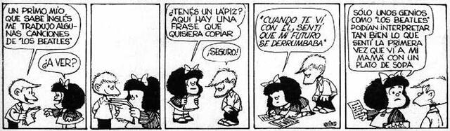 Mafalda. Foto: Joaquín Salvador Lavado Tejón (Quino)