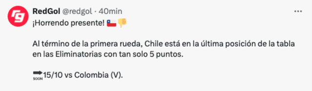 Reacción de la prensa chilena tras el triunfo de Perú ante Uruguay. Foto: RedGol   