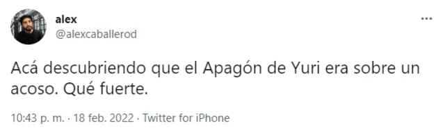 Usuarios de Internet quedan impactados con el verdadero significado de "El apagón". Foto: Twitter