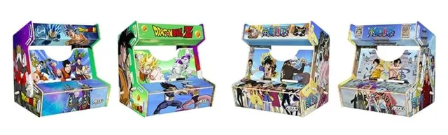 'Consolas mini' de Dragon Ball y One Piece