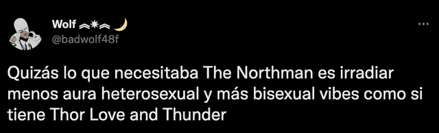 Fans reaccionan a la posibilidad de que Thor sea bisexual en "Love and thunder". Foto: captura de Twitter