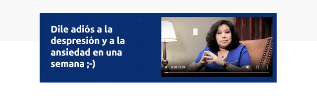 Marilyn Cote promete a sus pacientes una "cura" rápida de la depresión y la ansiedad en solo una semana. Captura: Neuropsychology Clinic.   