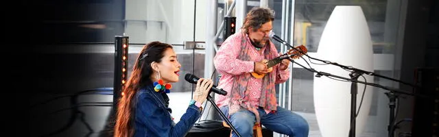 Karla Sofía se presento en "Café Concierto". Foto: Gran Teatro Nacional