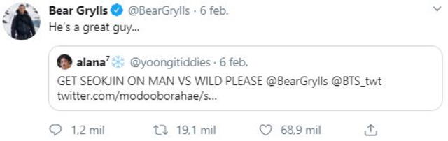 Bear Grylls de "Man vs. Wild"