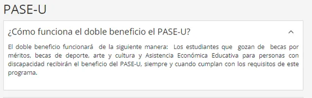 Segundo pago PASE-U 2024