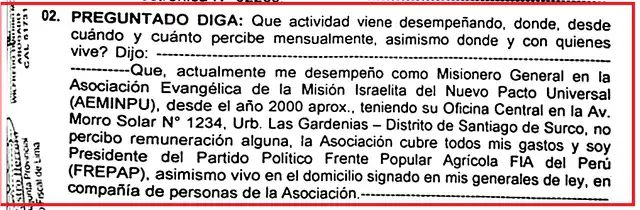 No entiendo por qué mi hermana hizo la denuncia