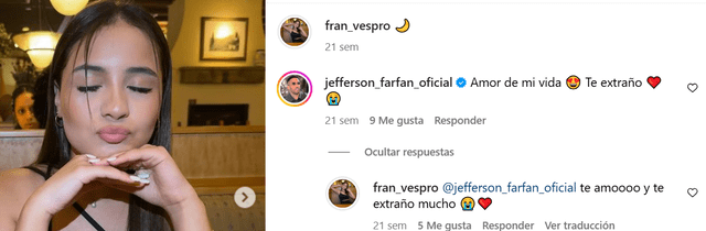 Mensaje de Jefferson Farfán para la misteriosa mujer.   