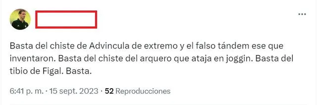  Luis Advíncula fue criticado tras derrota de Boca Juniors ante Defensa y Justicia. Foto: captura Twitter   