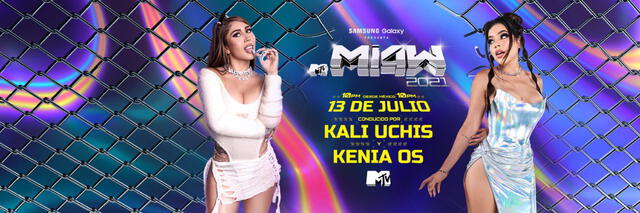 ¿Quiénes serán las presentadoras de los MTV Miaw 2021? Foto: MTV