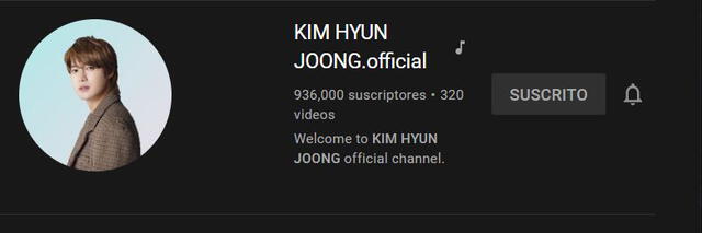 Canal oficial de Kim Hyun Joong. Foto: captura YouTube