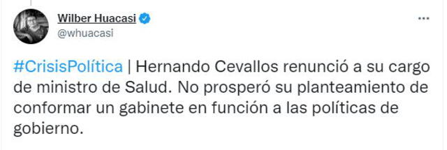 Hernando Cevallos renunció al cargo de ministro de Salud. Foto: Difusión