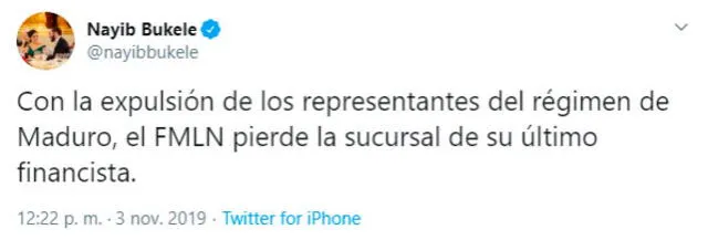El presidente salvadoreño es famoso por uso de la red social Twitter