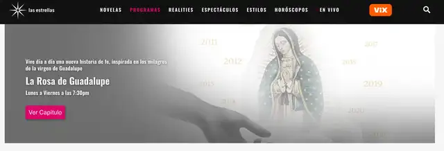 "La rosa de Guadalupe" se puede ver a través del Canal las Estrellas. Foto: captura del Canal las Estrellas<br><br>   