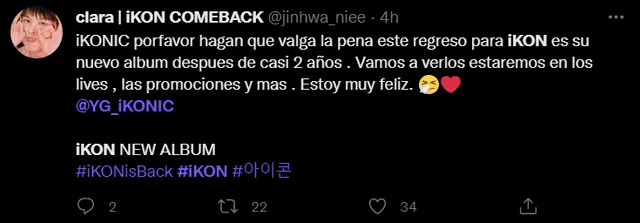 Comeback iKon fecha de estreno