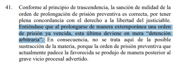 Tribunal Constitucional califica como "arbitraria" la detención de Betssy Chávez Tribunal Constitucional califica como "arbitraria" la detención de Betssy Chávez