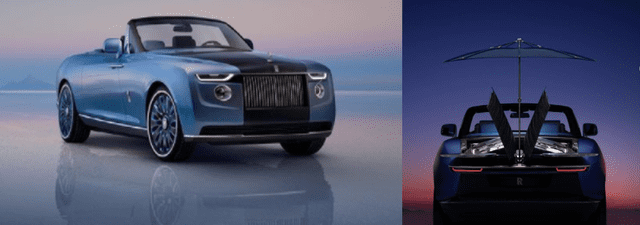 Rolls-Royce presentó su modelo más reciente esta semana. Foto: Instagram