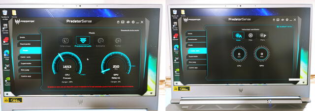 Control de velocidad de los ventiladores