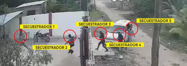  Cinco delincuentes armados irrumpieron en la casa de la víctima el último domingo. Foto: Difusión.   