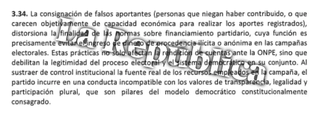 Informe de José Domingo Pérez Informe de José Domingo Pérez