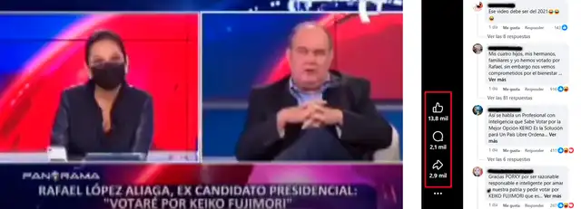 Cifras del video con mayor interacción en redes sociales. Cifras del video con mayor interacción en redes sociales.