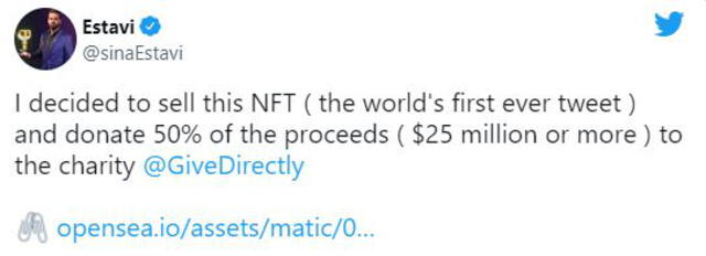 Indio quiso vender el primer tuit de la historia por cifra millonaria, pero le ofrecen 6 dólares