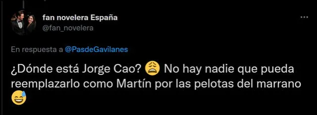 Fanáticos de Pasión de gavilanes comentan sobre reemplazo de Jorge Cao como Don Martín. Foto: captura de Twitter
