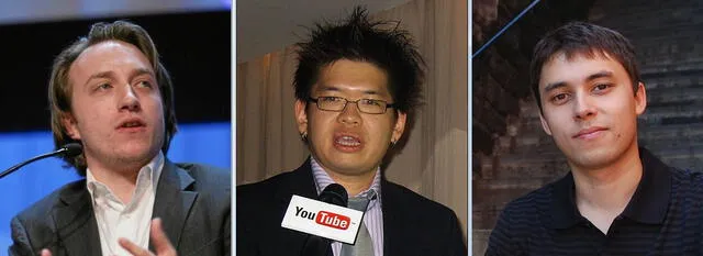 Los fundadores de YouTube abandonaron Google luego de unos años. Foto: Wikipedia Los fundadores de YouTube abandonaron Google luego de unos años. Foto: Wikipedia