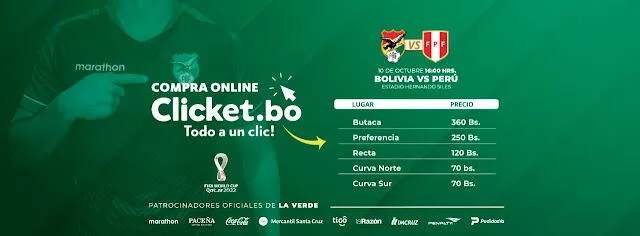 Venta de boletos para el partido Perú vs. Bolivia. Foto: Clicket