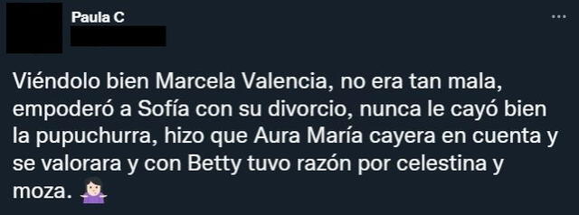 Fans hablan de Marcea Valencia. Foto: Twitter
