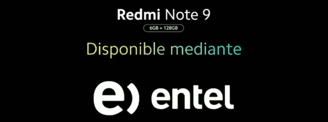 Distribuidores del Redmi Note 9 en Perú