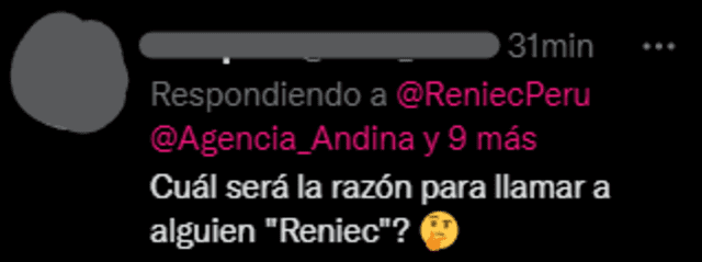 Usuarios critican ante nombres de Reniec