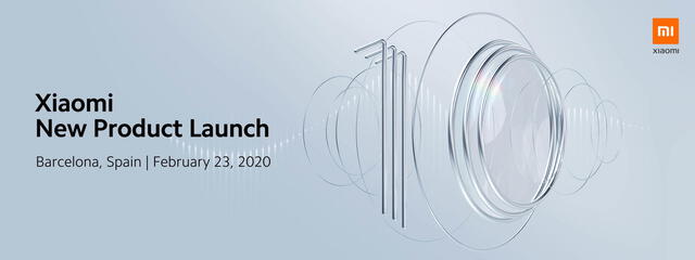 Invitación de Xiaomi a un evento programado para el próximo 23 de febrero.