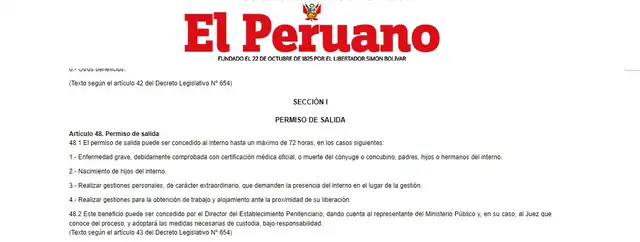 Beneficios penitenciarios Beneficios penitenciarios