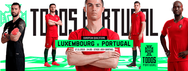 Portugal vs. Luxemburgo EN VIVO: fecha, horario y canales del partido de las Eliminatorias de la Eurocopa 2020