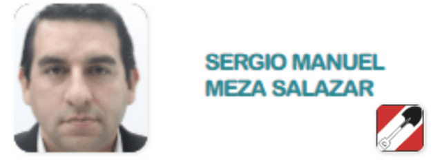 Sergio Manuel Meza , candidato por Acción Popular a la alcaldía de Miraflores