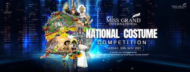 Miss Grand International iniciará a las 7 a. m. en Perú y podrás verlo a través de Facebook y YouTube.