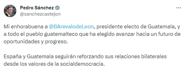 Pedro Sánchez busca ser reelecto en España. Foto: Pedro Sánchez/Twitter