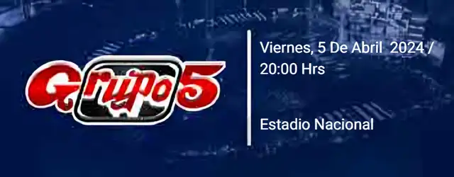 Grupo 5 celebrará sus 51 años de fundación. Foto: Teleticket   