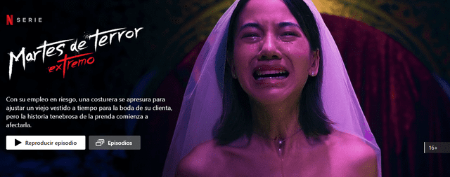  'Martes de terror extremo' en Netflix. Foto: captura Netflix   