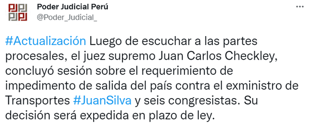 Juan Silva - Poder Judicial