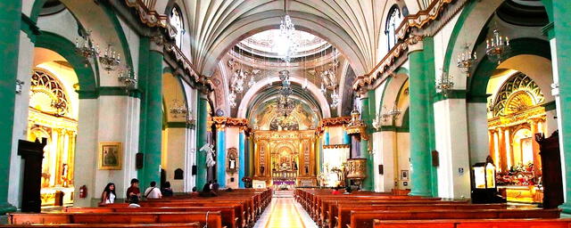  Este es el interior de la iglesia de Santo Domingo, ubicada en Jr. Camaná 170, Cercado de Lima. Foto: Intilandtours    
