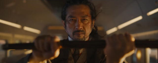 Hiroyuki Sanada en Bullet Train. Foto: Sony Pictures