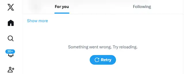 Mensaje que aparece al iniciar X. Foto: X   