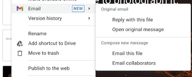 Acceso directo para responder el correo o crear uno nuevo. Foto: Google