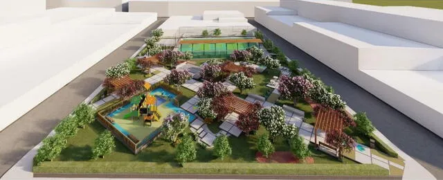 Municipalidad de Lima anuncia renovación del parque La Floresta en Puente Piedra. Foto: MML/LR.   