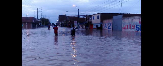 Mira qué zonas fueron inundadas por los ríos que cruzan por la región Lambayeque| Fotos