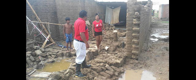Lluvias dejaron varias calles inundadas en Jayanca, Íllimo, Pacora y Túcume