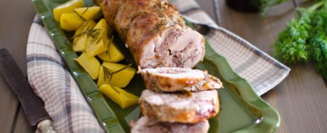  Conejo porchetta. Foto: Agora Magazine<br>    