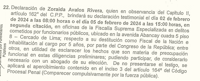 Destitución de Ávalos fue una de otras negociaciones entre Benavides y el Congreso. Foto: La República   